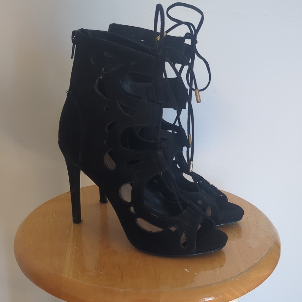 Call It Spring Black Stiletto Heels